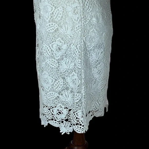 RAG & BONE ALEAH CROCHET V-NECK MINI DRESS NWT, SIZE 12